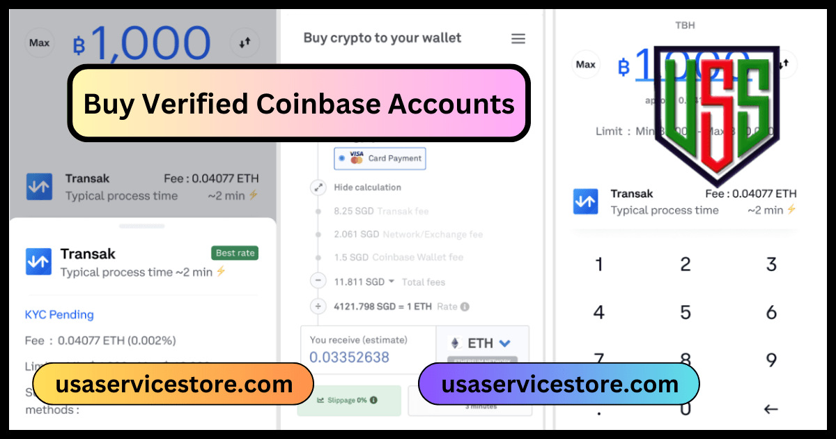 Buy Verified Coinbase Accounts