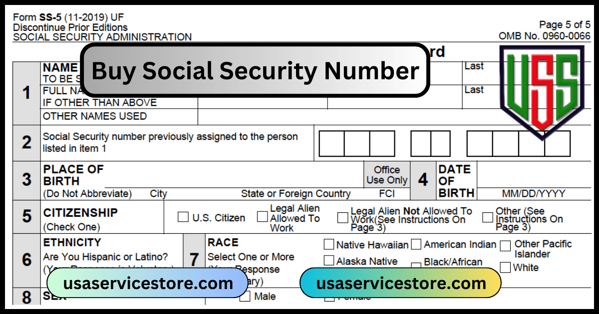 Buy Social Security Numbery